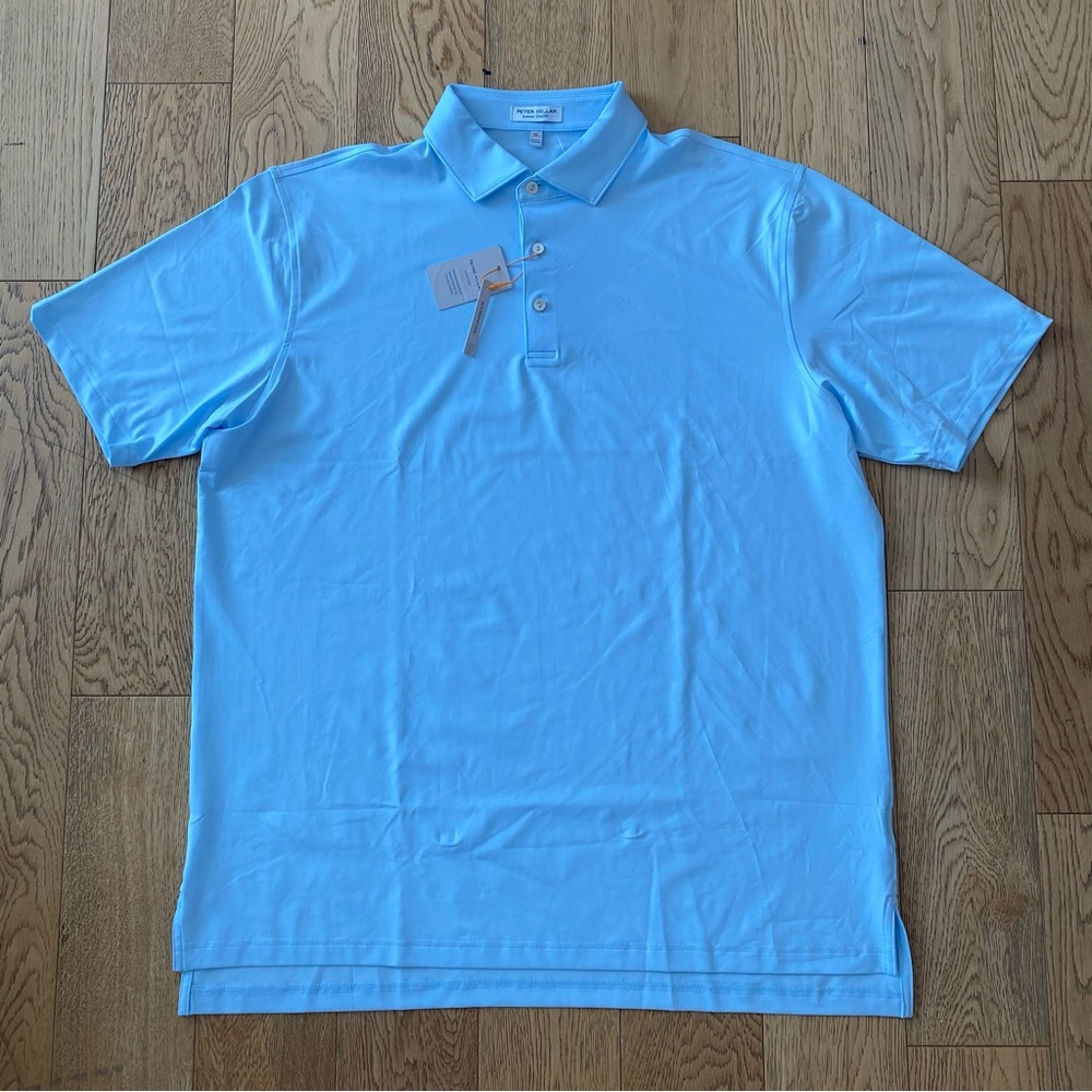 Peter Millar Crown Summer Performance Polo Golf Tech MS25EK01S XL